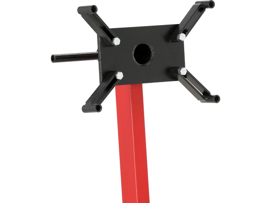 CAVALLETTO DI MONTAGGIO PER MOTORE, CAPACITÀ DI CARICO 453 KG, TESTA ROTANTE CON BLOCCABILE, RUOTE IN METALLO / DUE STERZANTI