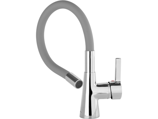 ROBINET D'ÉVIER 'FLEXIBLE', GRIS