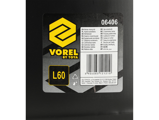 KASTRA, ÉPÍTÉSI TÁROLÓEDÉNY, KEREK L60