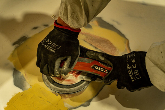 ORBITAL SANDER 150MM 350W VARIABLE SPEED