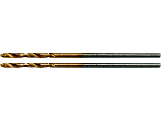 FORET À MÉTAL HSS-TIN 1 MM / 2 PCS.
