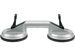 ТРИМАЧ ДЛЯ СКЛА АЛЮМІНІЄВИЙ 2Х115 ММ