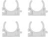 DRŽÁKY, MONTÁŽ, INSTALAČNÍ SVORKY, OTEVŘENÉ PRO TRUBKY 22MM, 4 KS.