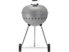 BARBECUE À CHARBON DE BOIS ROND 54CM GRIS