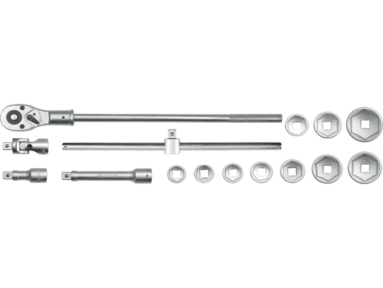 JUEGO DE HERRAMIENTAS 3/4'', 15 PIEZAS