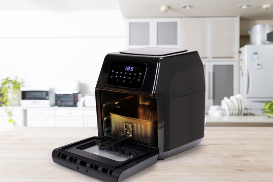 ФРИТЮРНИК, ФУРНА 12Л 1800W LED