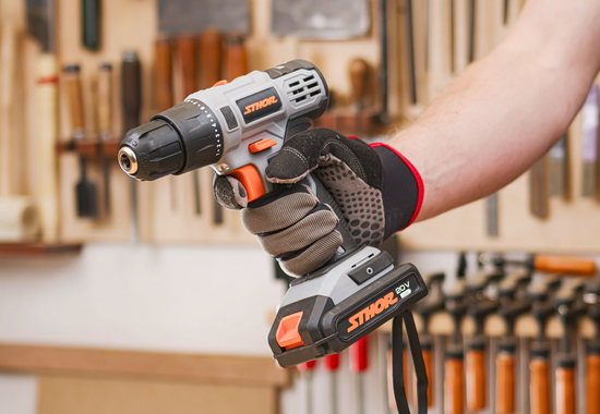 DRILL DRIVER 20V, 26 NM - BATTERY 2 AH