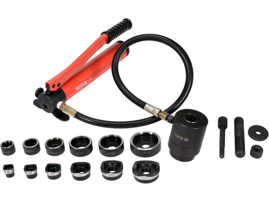 HYDRAULICKÁ ŘEZAČKA DĚR V PLECHU 22-60 MM