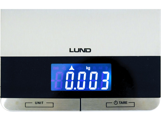 BALANCE DE CUISINE INOX 15 X 22,5 X 1,5 CM