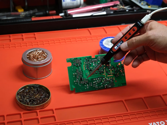 PŘENOSNÁ DIGITÁLNÍ PÁJKA 65W T12 TIP