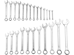 CLÉS MIXTES 6-32 MM, JEU DE 25 PCS. CAS