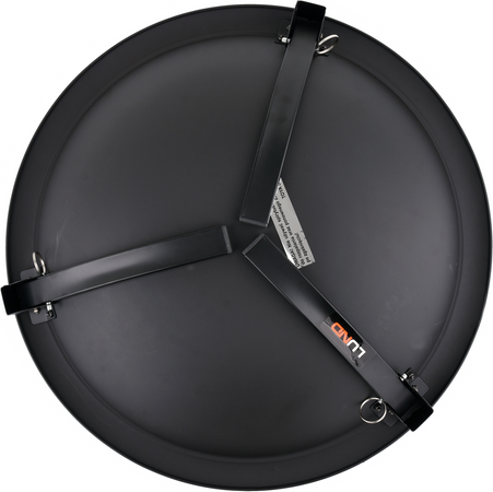 STEEL FIRE PIT WITH FOLDING LEGS 56*39CM