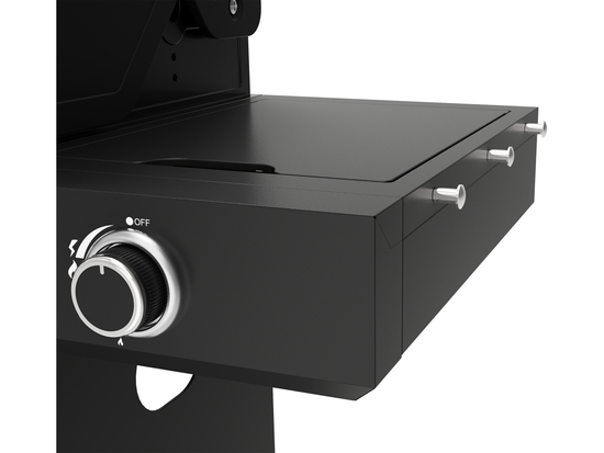 BARBECUE À GAZ NOIR YATO 5+1 19 KW