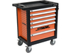 6 DRAWERS ROLLER CABINET WITH TOOL INSERT, 302PCS