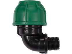 КОЛІНО ДЛЯ ТРУБ PE 90° 25X GZ 1/2