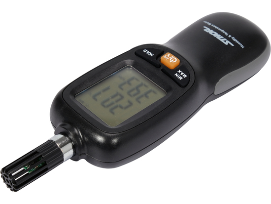 COMPTEUR D'HUMIDITÉ RELATIVE ET DE TEMPÉRATURE AMBIANTE