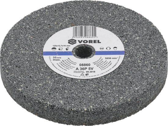 DISCO PARA MOINHO DE MESA 125X12,7X17 MM - GROSSO