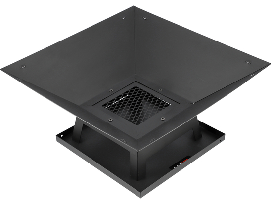 STEEL FIRE PIT WITH LID 45*45CM