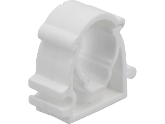 SUPPORTS, ASSEMBLAGE, CLIPS D'INSTALLATION, FERMÉS POUR TUYAUX ET CÂBLES 15-16MM 4 PCS.