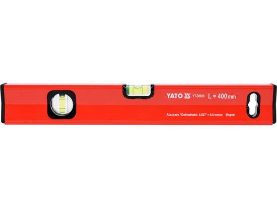 MAGNETIC ALUMINIUM LEVEL 400MM