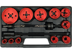 COMBINATION HOLE SAW KIT 15 PCS
