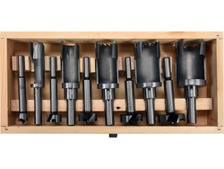 10PCS PLUG AND FORSTNER CUTTER 15-35MM