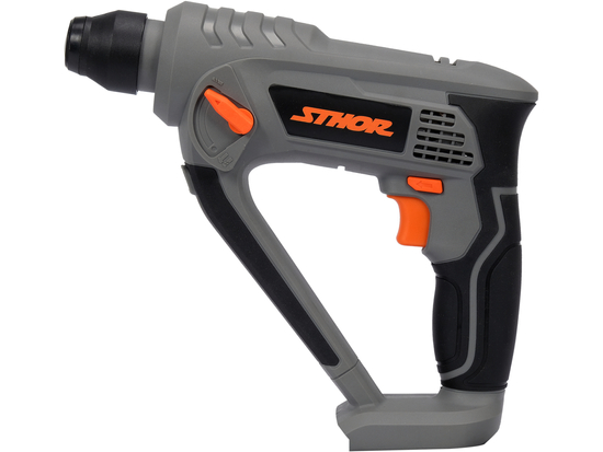 TRAPANO A MARTELLO SDS+ 20V (1.1J; SENZA BATTERIA) PER FORARE IL CALCESTRUZZO. SI ADATTA A TUTTI I DISPOSITIVI STHOR 20V