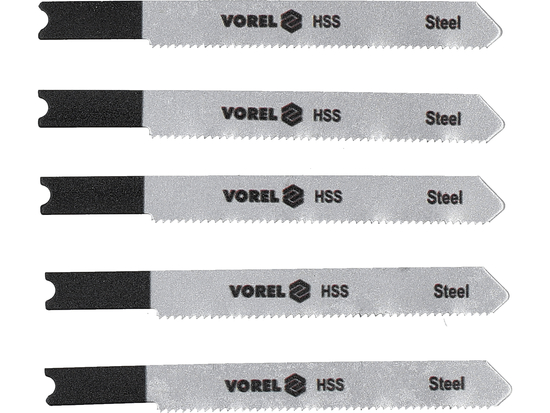 LAME DE SCIE SAUTEUSE POUR ALUMINIUM ET MÉTAL, 5 PCS.