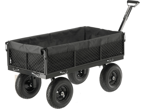 CARRINHO DE JARDIM XL 450KG COM CAPA