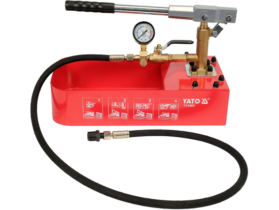 BOMBA MANUAL PARA TESTES DE PRESSÃO