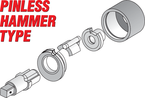 PNEUMATIC IMPACT WRENCH 1" 4800NM