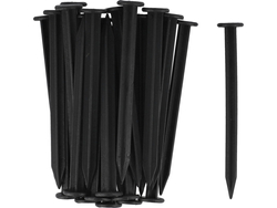 PASADORES, ANCLAJES 180MM, 25 UDS. PARA FIJACIÓN DE BORDES Y TELA NO TEJIDA DE JARDÍN