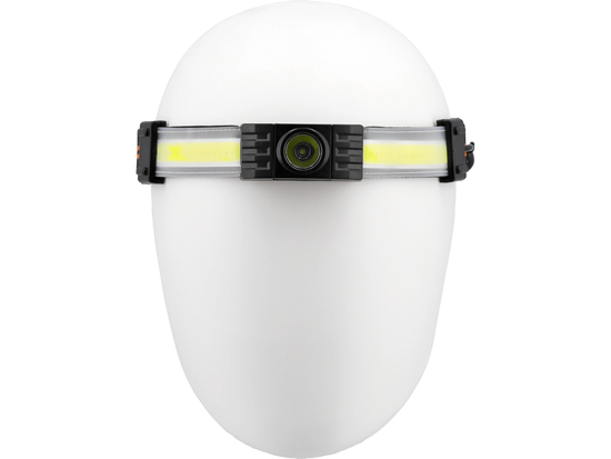 LAMPE FRONTALE 320LM, 5 MODES, LI-PO 3.7V 1200MAH