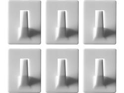 GANCHOS DE PARED AUTOADHESIVOS