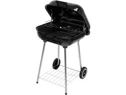 SZÉN GRILL FEDŐVEL, RÁCS 45X40CM
