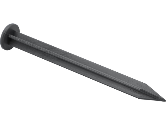 FLEXIBLE LAWN EDGE 40MM 10M WITH FIXING PEGS