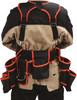 CEINTURE À OUTILS AVEC SUPPORTS AVEC DEUX SACS À METTRE