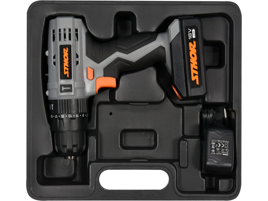 IMPACT DRILL DRIVER 18V, 24 NM - BATTERY 1.3 AH