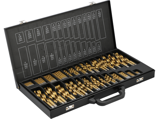 CONJUNTO DE BROCAS PARA METAL 1-13MM 300 PEÇAS