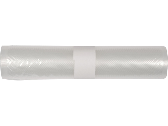 FOGLIO MANICOTTO ANNODATO PER CONFEZIONAMENTO SOTTOVUOTO IN ROTOLO 28X600 CM.