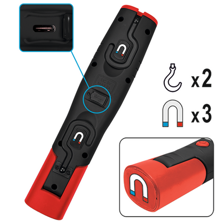 LÂMPADA DE OFICINA 30+7 LED