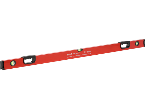 ALUMINIUM LEVEL, 2 HOLDERS 1500 MM