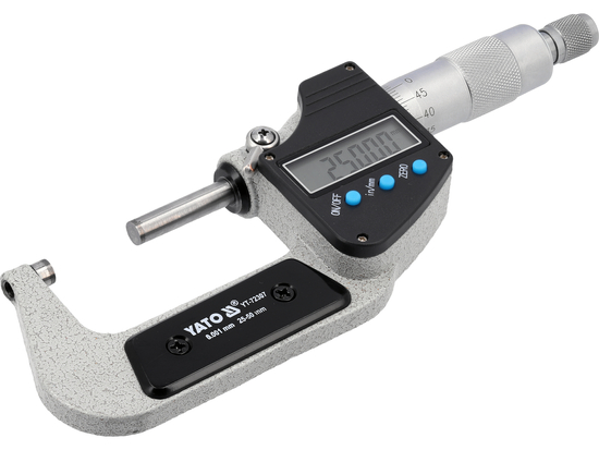 DIGITAL OUTSIDE MICROMETER 25-50MM / 0.001MM
