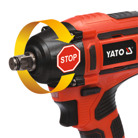 IMPACT SCREWDRIVER 18V, 1/2'', 250 NM - BATTERY 3 AH