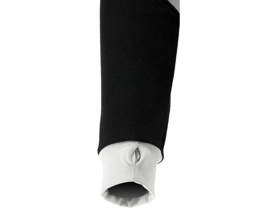 SARNA FLEECE AR KAPUCI MELNA IZMĒRA. 3XL