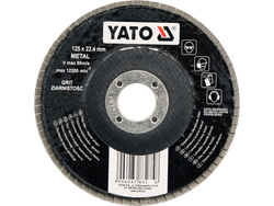 RODA DE ABA PLANA 125MM P80