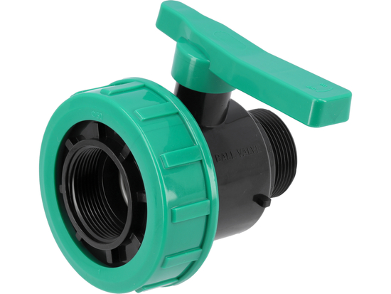 BALL VALVE 1-1/2" X 1-1/2" PP