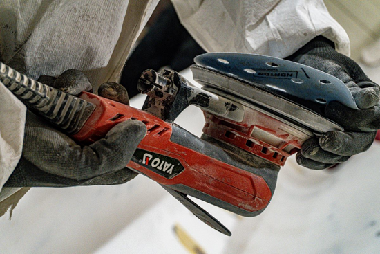 ORBITAL SANDER 150MM 350W VARIABLE SPEED