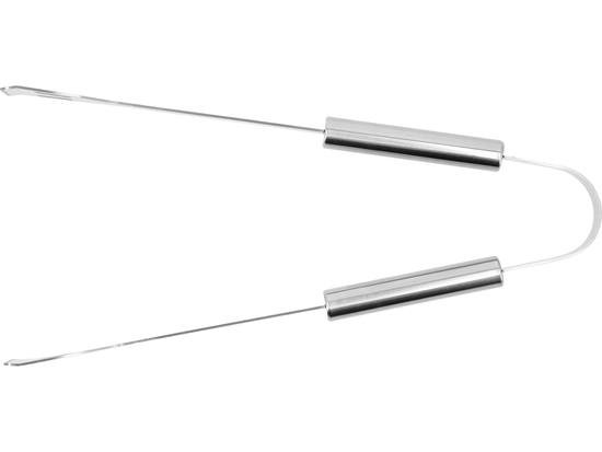 SET BARBECUE 4 PEZZI, ACCIAIO INOX