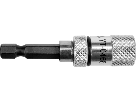 UCHWYT DO KOŃCÓWEK WKRĘTAKOWYCH, MAGNETYCZNO-ŚRUBOWY 1/4"X 60 MM